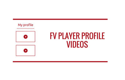 FV Player Profile Videos