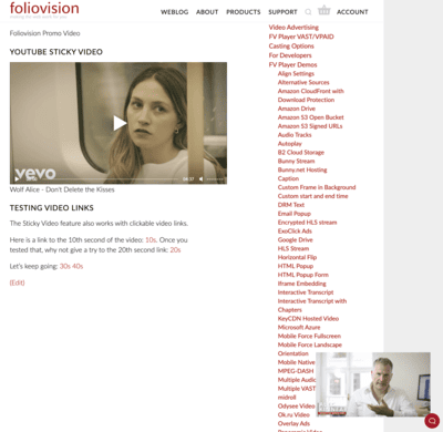 Adventures in Autoplay and Sticky Video UX