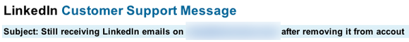 LinkedIn spam to the death