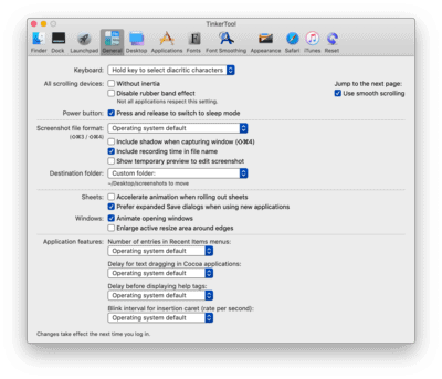 How to customise OS X safely: TinkerTool and TinkerTool System