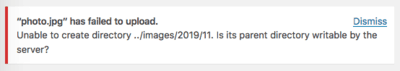 Recent WordPress Update Breaks Custom Upload Folders