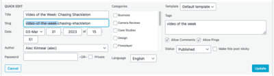 Automated WordPress Redirections tested with John Godley’s Redirection Plugin